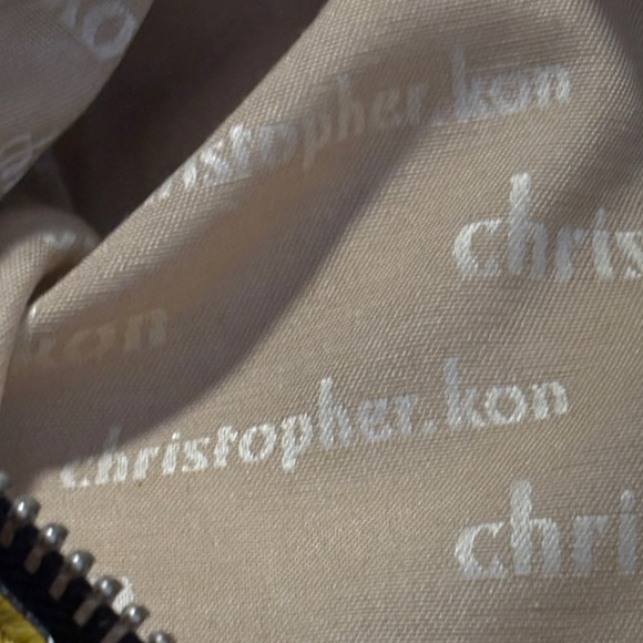 Christopher Kon Mustard Yellow Leather Bag - Picture 2 of 16